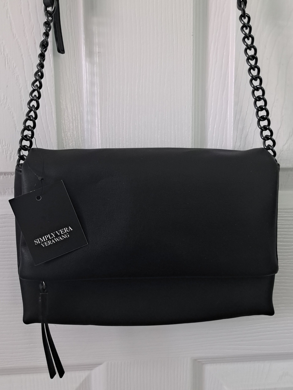 Simply Vera Vera Wang Black Shoulder Bag
